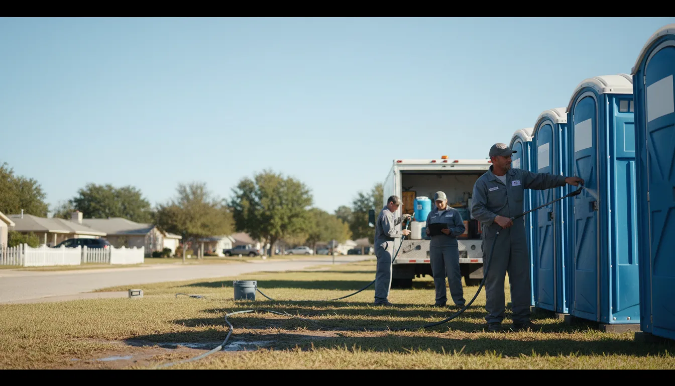 Long-Term Portable Toilet Rental in Lostant, IL near me